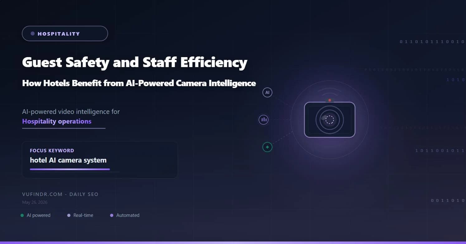 Guest Safety and Staff Efficiency: How Hotels Benefit from AI-Powered Camera Intelligence